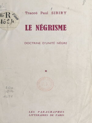 cover image of Le négrisme